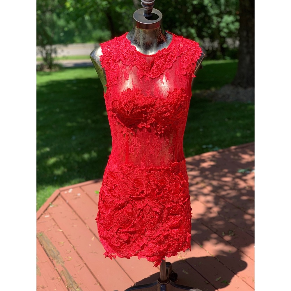 Akira Lace Mini Dress